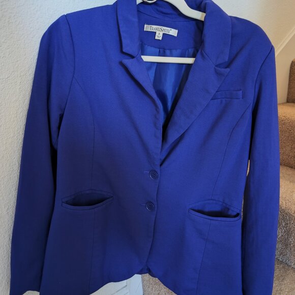 Blue TravelSmith Jacket Size 6 - Lightly Worn - Picture 3 of 4